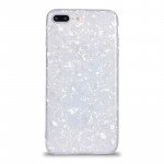 Wholesale iPhone 8 Plus / 7 Plus IMD Dream Marble Fashion Case (White)